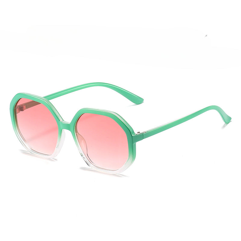 Wholesale Personalized Polygonal Octagonal PC Sunglasses